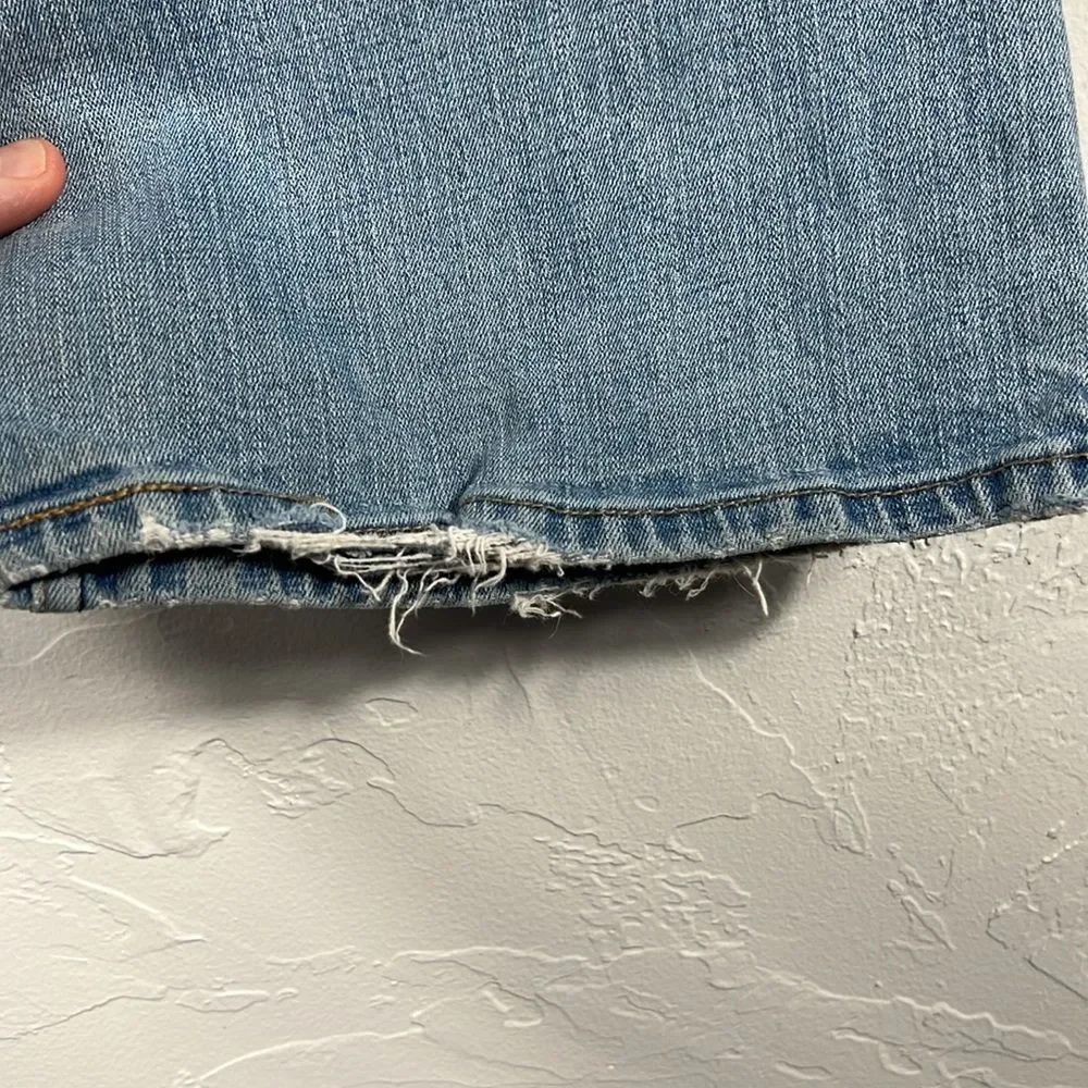 Vtg. ‎ LEVI STRAUSS SIGNATURE COLLECTION Low Rise Flare JEANS Women -Junior 15